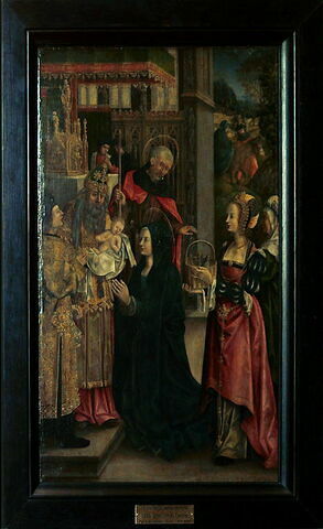 La présentation au Temple. Saint Victor (ou Saint Maurice?), image 5/5