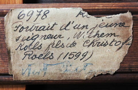 Portrait présumé de Claes Jobsz. Coster (1581-1605), fils de Job C. Coster, image 4/15