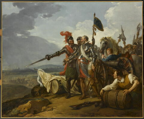 Henri IV faisant entrer des vivres dans Paris (août 1590)