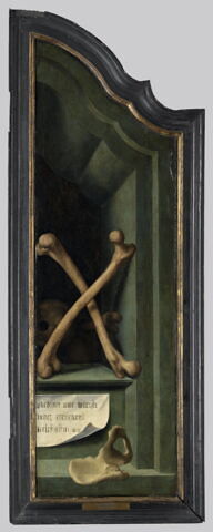 Descente aux limbes. Vanité (1 volet sur 2 d'un triptyque), image 2/4
