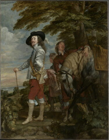 Portrait de Charles 1er, roi d'Angleterre (1600-1649), à la chasse
