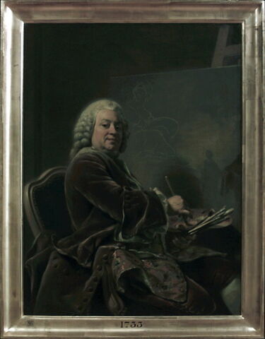 Portrait du peintre Étienne Jeaurat (1699-1789), image 3/3