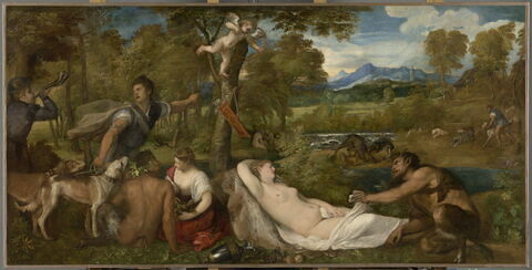 Jupiter et Antiope, dit aussi La Vénus du Pardo, image 2/9