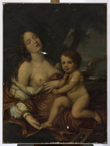 Vénus enchaînée par l'Amour