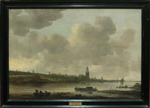 Vue de Rhenen sur le Rhin avec l'église Sainte-Cunera, image 2/2