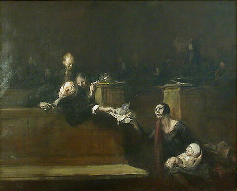 Scène de tribunal, image 2/2