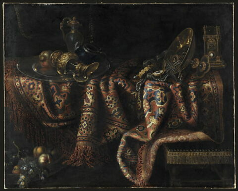 Nature morte au tapis