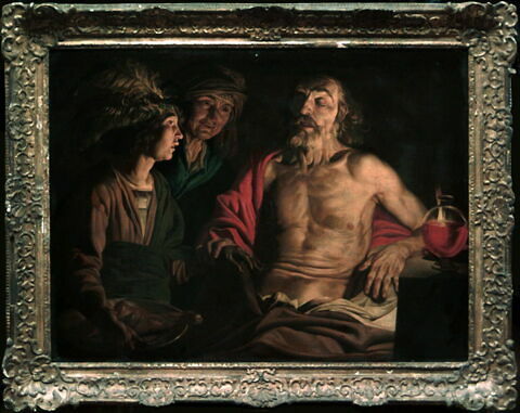 Isaac bénissant Jacob en présence de Rebecca, image 3/3