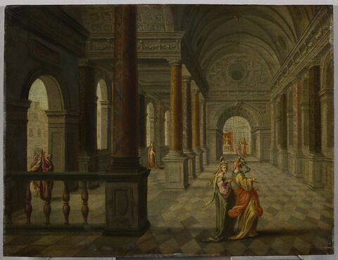 Salomon sacrifiant aux idoles.