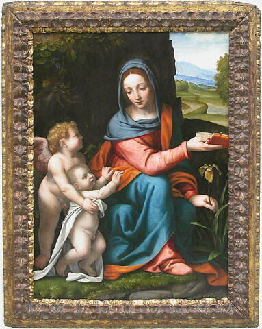 La Vierge à l'Enfant avec un ange, dit Madone de Menaggio, image 3/3
