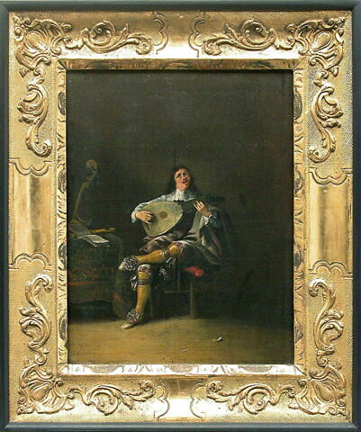 L' Ouïe: homme jouant de la guitare, image 4/6