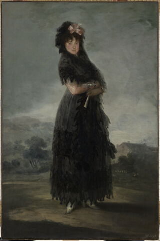 Portrait de Mariana Waldstein, 9e marquise de Santa Cruz ( 1763-1808)