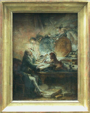 Le Rêve, ou Voltaire composant 