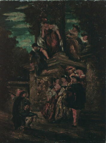 Le Musicien ambulant, dit aussi Scène nocturne, image 15/15