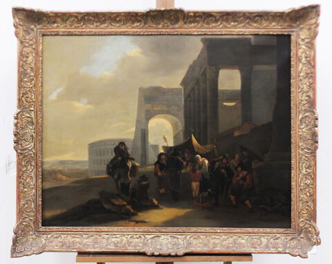 Buveurs et mendiants sur le forum romain, image 3/28