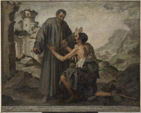 Saint Junípero et le pauvre