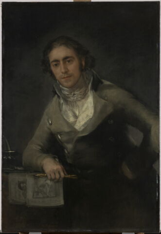 Portrait d'homme, dit aussi Portrait de Don Evaristo Pérez de Castro (1778-1849)