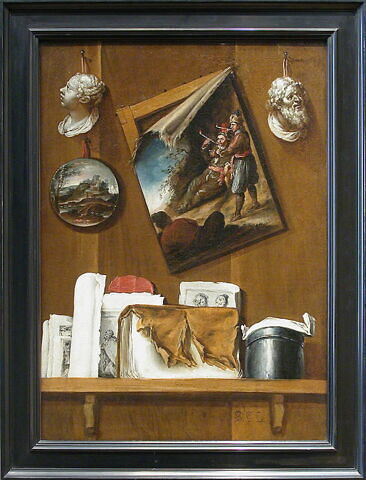 Nature morte en trompe l'oeil : le tabac ou Allégorie de l'odorat, image 3/3