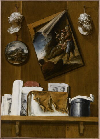 Nature morte en trompe l'oeil : le tabac ou Allégorie de l'odorat, image 2/3