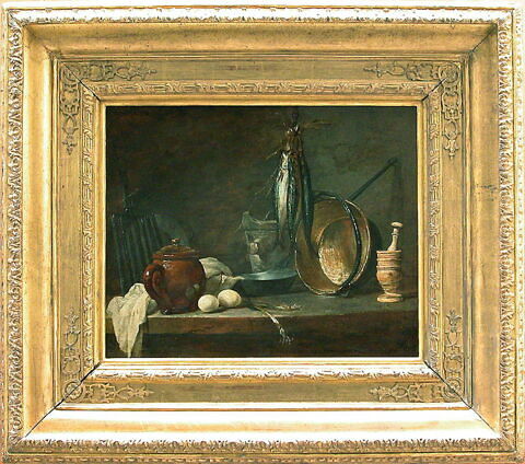 Menu de maigre et ustensiles de cuisine., image 3/3