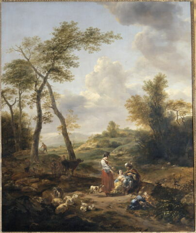 Paysage avec Elkana et ses deux épouses Anna et Pennina, image 3/4