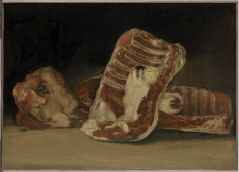 Nature morte à la tête de mouton