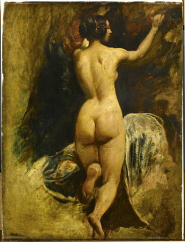 Femme nue vue de dos
