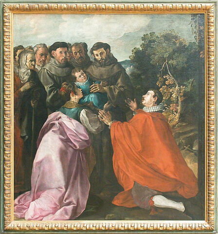 La Guérison de saint Bonaventure enfant par saint François, image 5/6