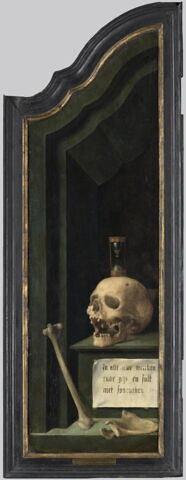 Résurrection du Christ. Vanité (1 volet sur 2  d'un triptyque), image 2/4