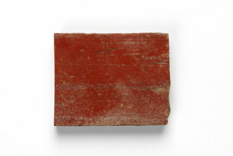 incrustation ; plaquette