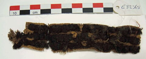 décor de textile ; fragment, image 2/2