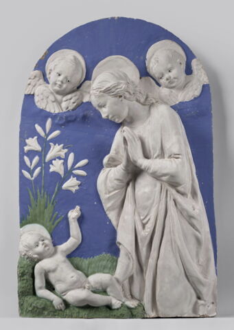 La Vierge adorant l'Enfant, image 2/6