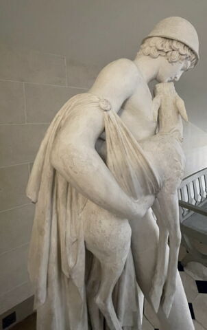 Cyparisse pleurant un jeune cerf qu'il chérissait et qu'il avait tué par mégarde, image 2/5