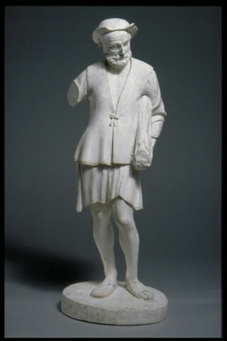 Bûcheron en costume du XVI siècle
