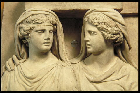 Paire de cariatides doubles, image 4/5