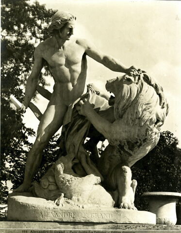 Alexandre-le-Grand, vainqueur du lion de Bazaria