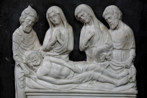 Quatre scènes de la Passion : Flagellation, Portement de Croix, Crucifixion, Mise au Tombeau, image 13/31
