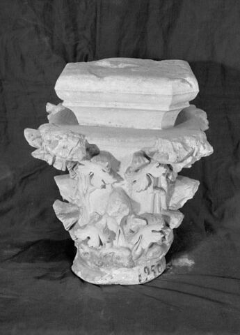 Chapiteau décoré de feuilles de vigne vierge, image 12/12