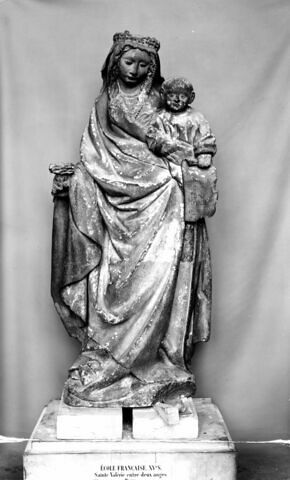 La Vierge et l'Enfant tenant un phylactère, image 12/12