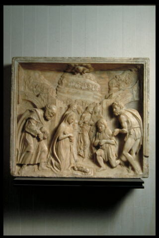 L'Adoration des bergers et le cortège des Rois mages, image 2/5