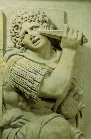 Le fils de Zaleucus se crevant un oeil, image 3/4