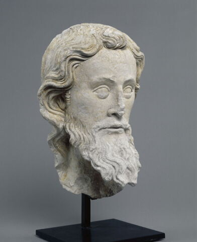Tête d'apôtre barbu, image 5/7