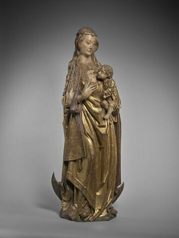 La Vierge allaitant l'Enfant sur le croissant de lune