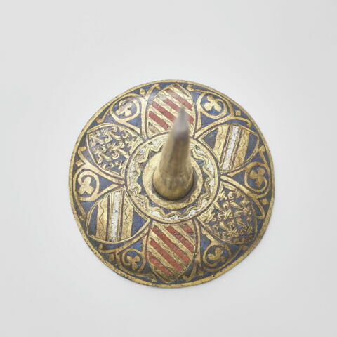 Chandelier de voyage aux armes de France, Champagne et Turenne, image 3/4