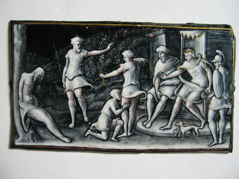 Plaque : La Querelle des trois frères