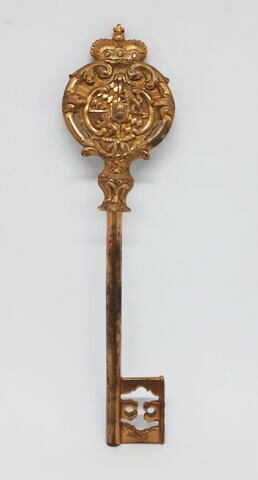 Clé de chambellan en bronze doré, image 5/6
