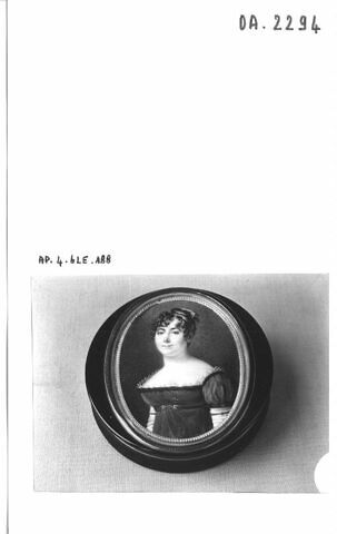 Tabatière ronde : Marie-Aspasie Lenoir, image 7/7