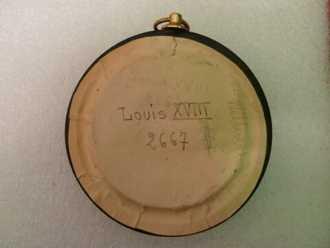 Médaillon : Louis XVIII, image 2/2