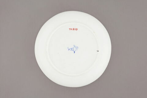 Compotier rond, d'un ensemble de huit (TH 823 à 830), d'un service (TH 809 à 1066), image 2/3