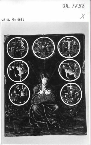 Plaque : La Vierge des sept douleurs, image 2/4